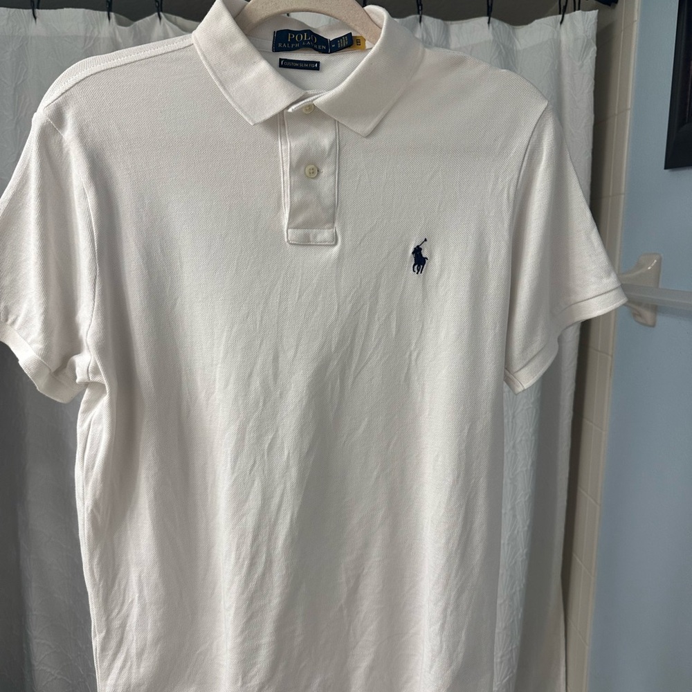 Polo by Ralph Lauren Men's White Polo Shirt